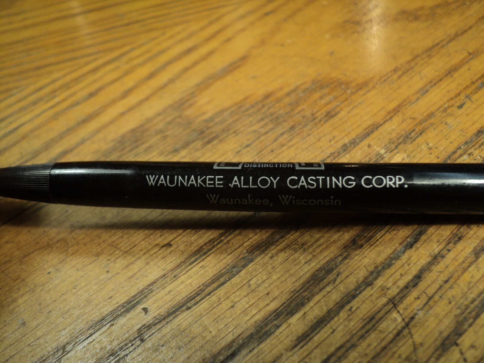Vintage Autopoint Mechanical Pencil Trantinyl Waunakee Alloy Casting Corp