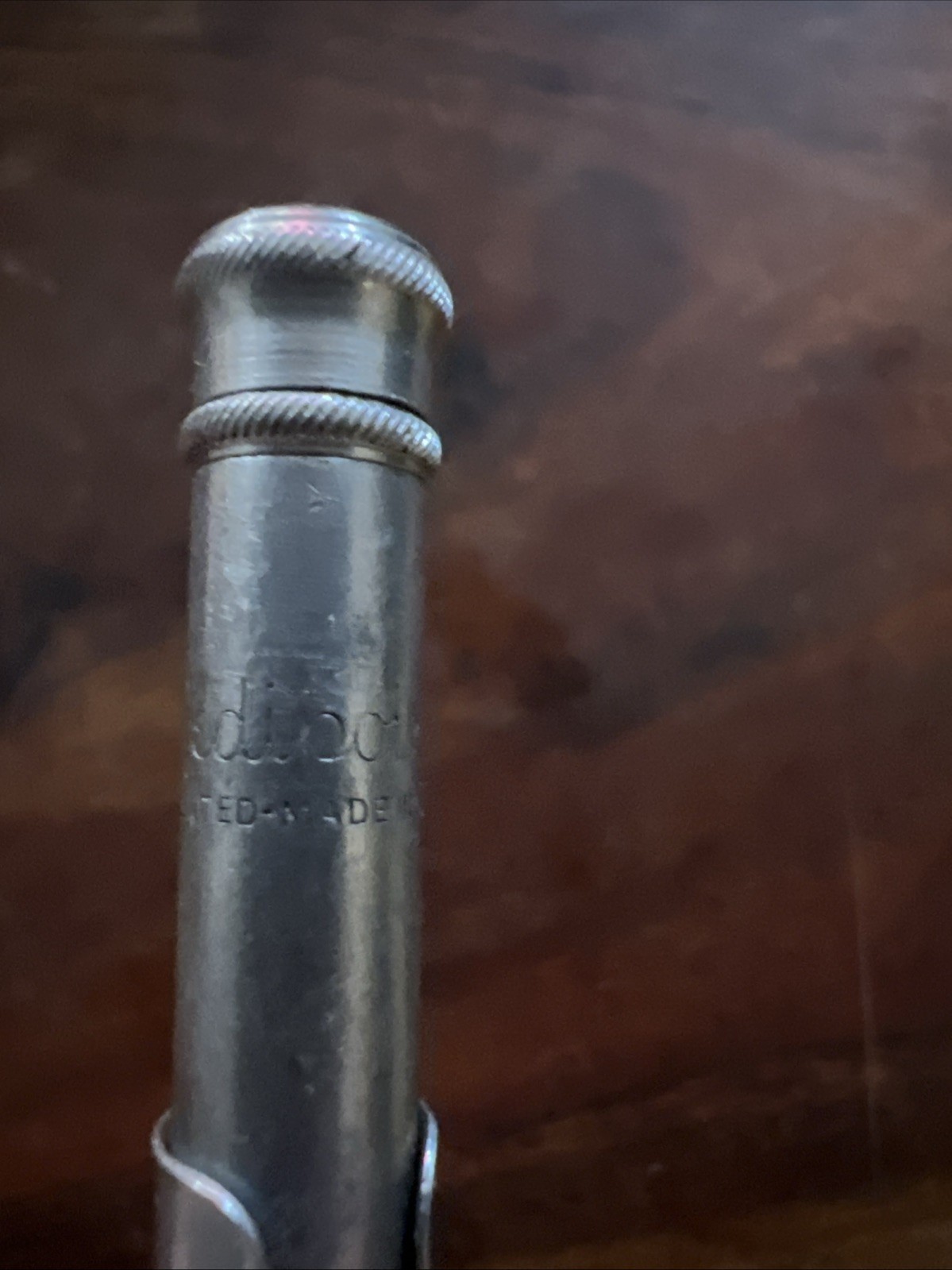 1920’s Aluminum Redipoint Mechanical Pencil Crown (Centennial) Flour Portland OR