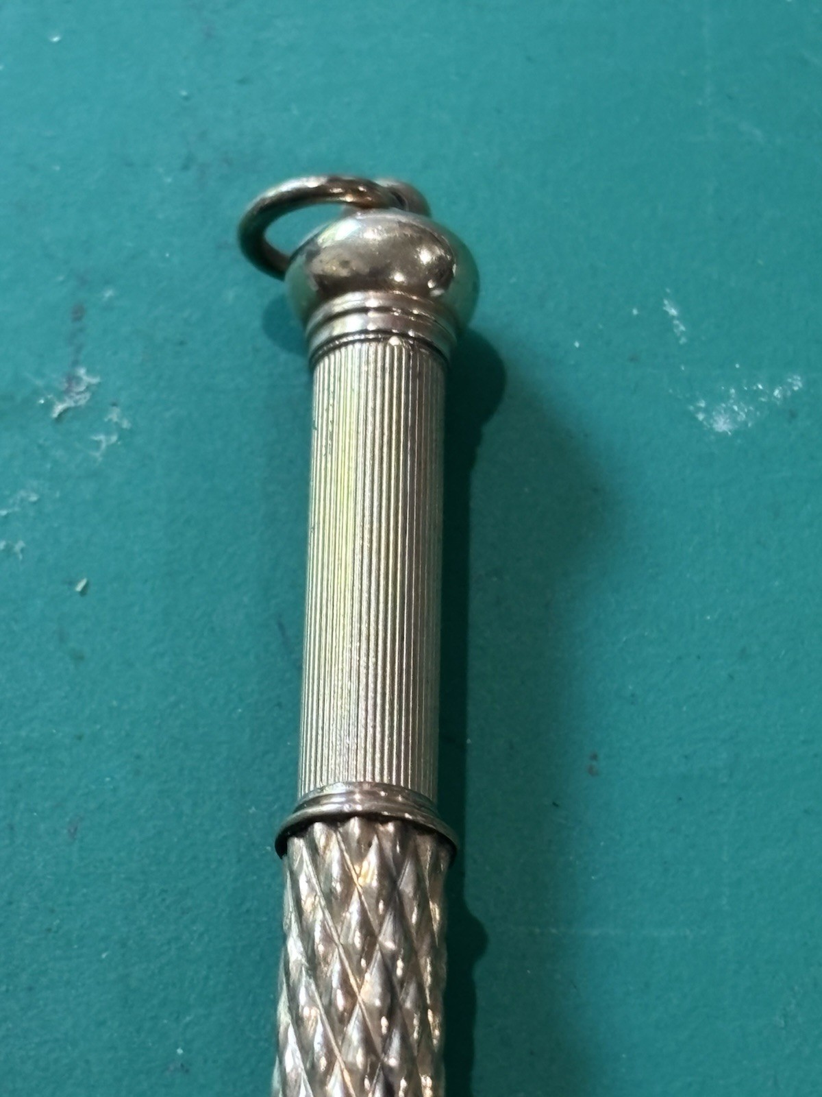 Antique Mechanical Retractable Propelling Pencil Gold Filled Engraved Gertie