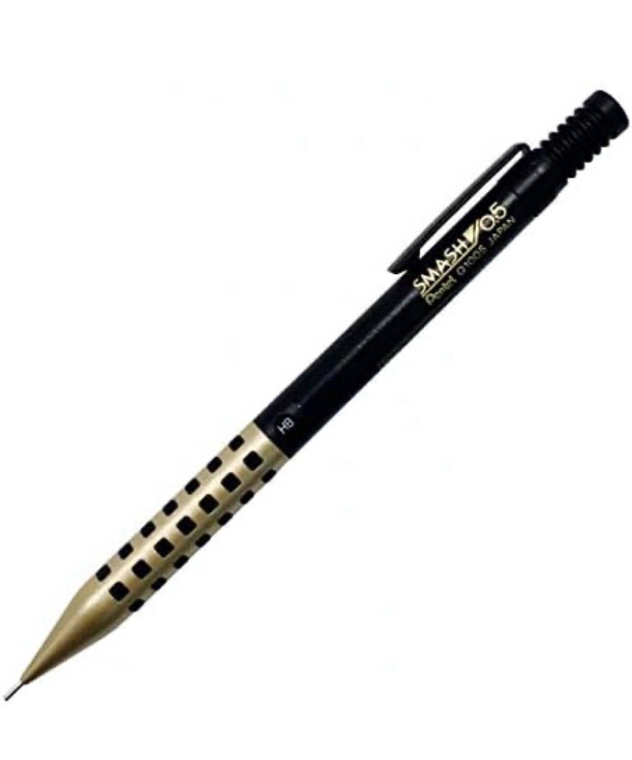 Pentel Smash Mechanical Pencil 0.5mm Gold Black Q1005-XAKS Limited Colors Rare