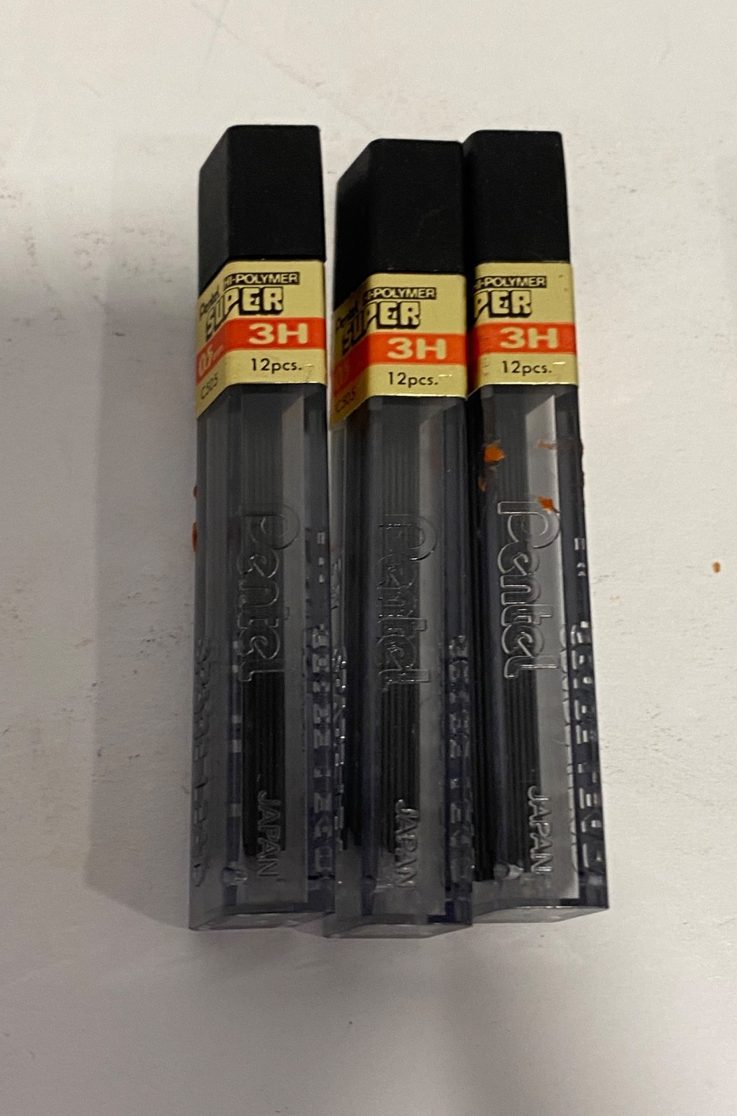 Vintage Lot Pentel Mechanical Pencil Lead .5mm .7mm