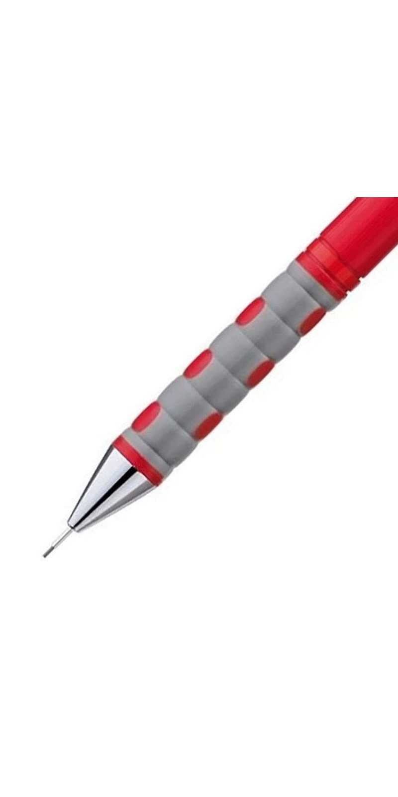 Tikky Mechanical Pencil HB 0.70mm Red Barrel Drafting Drawing Art Supplies