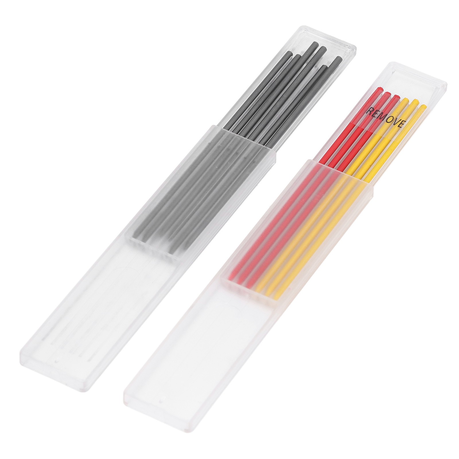 24Pcs Carpenter Pencil Refill Red Yellow Black Marking Scribing Tool Set For New