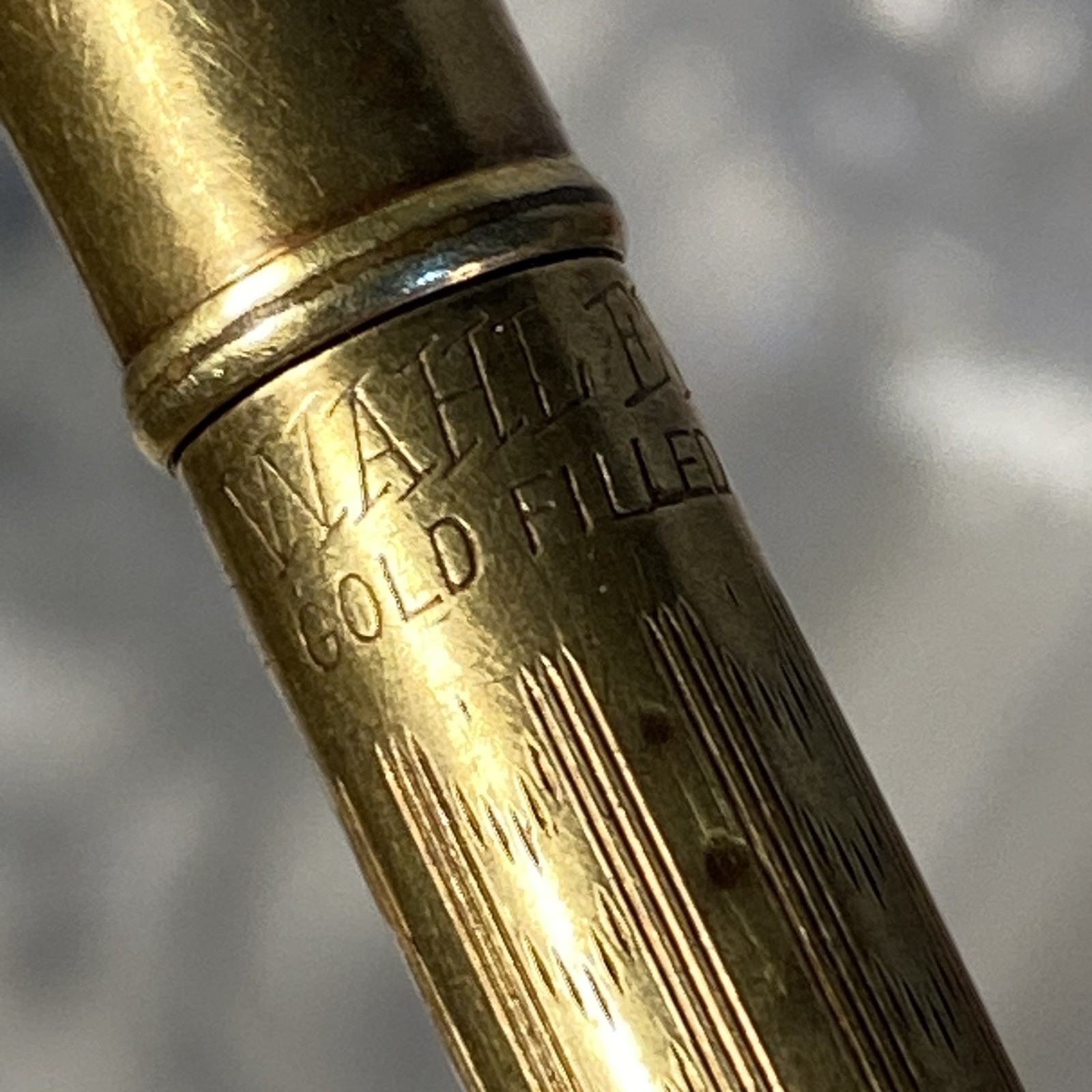 Vintage Wahl Eversharpe Mechanical Pencil Gold Filled 4” Ring Top