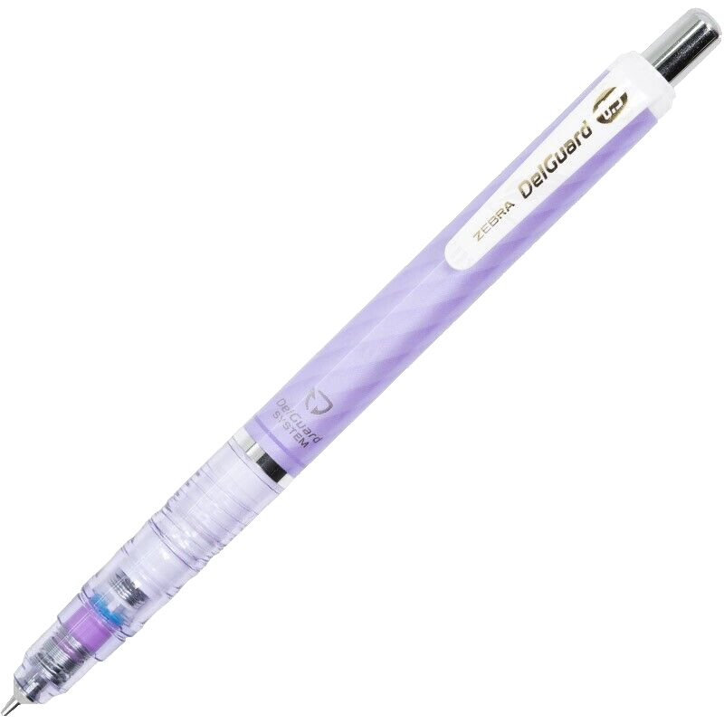 Zebra DelGuard 0.3 mm Mechanical Pencil (Violet) “Unbreakable!”