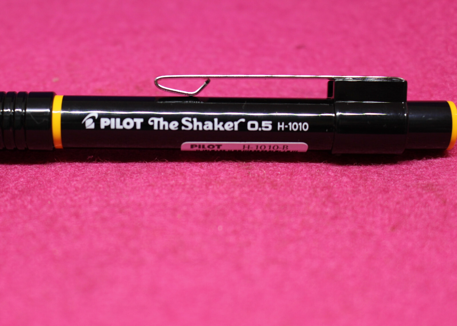PILOT H-1010 THE SHAKER 0.5 BLACK MECHANICAL PENCIL NEW