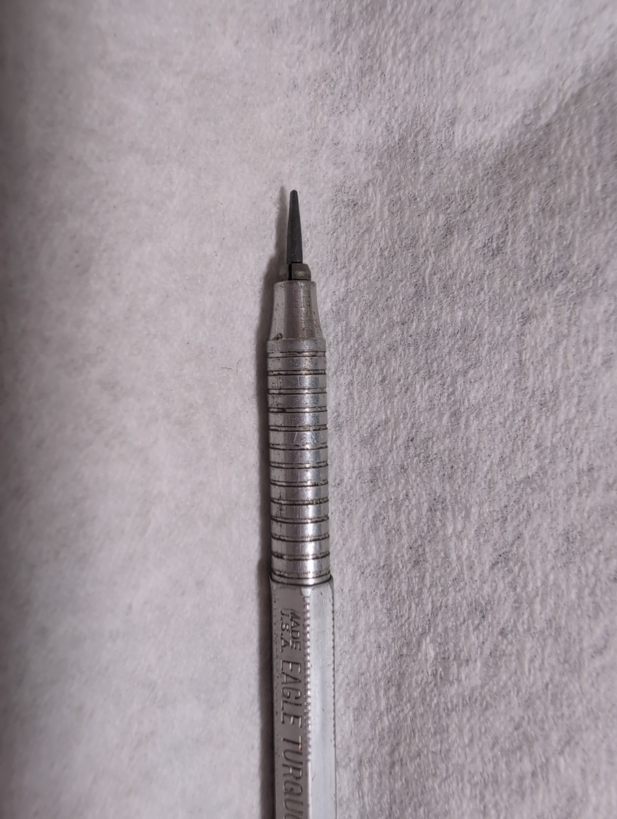 Vintage EAGLE Turquoise Prestomatic 3377 Mechanical Pencil Drafting w/ Graphite
