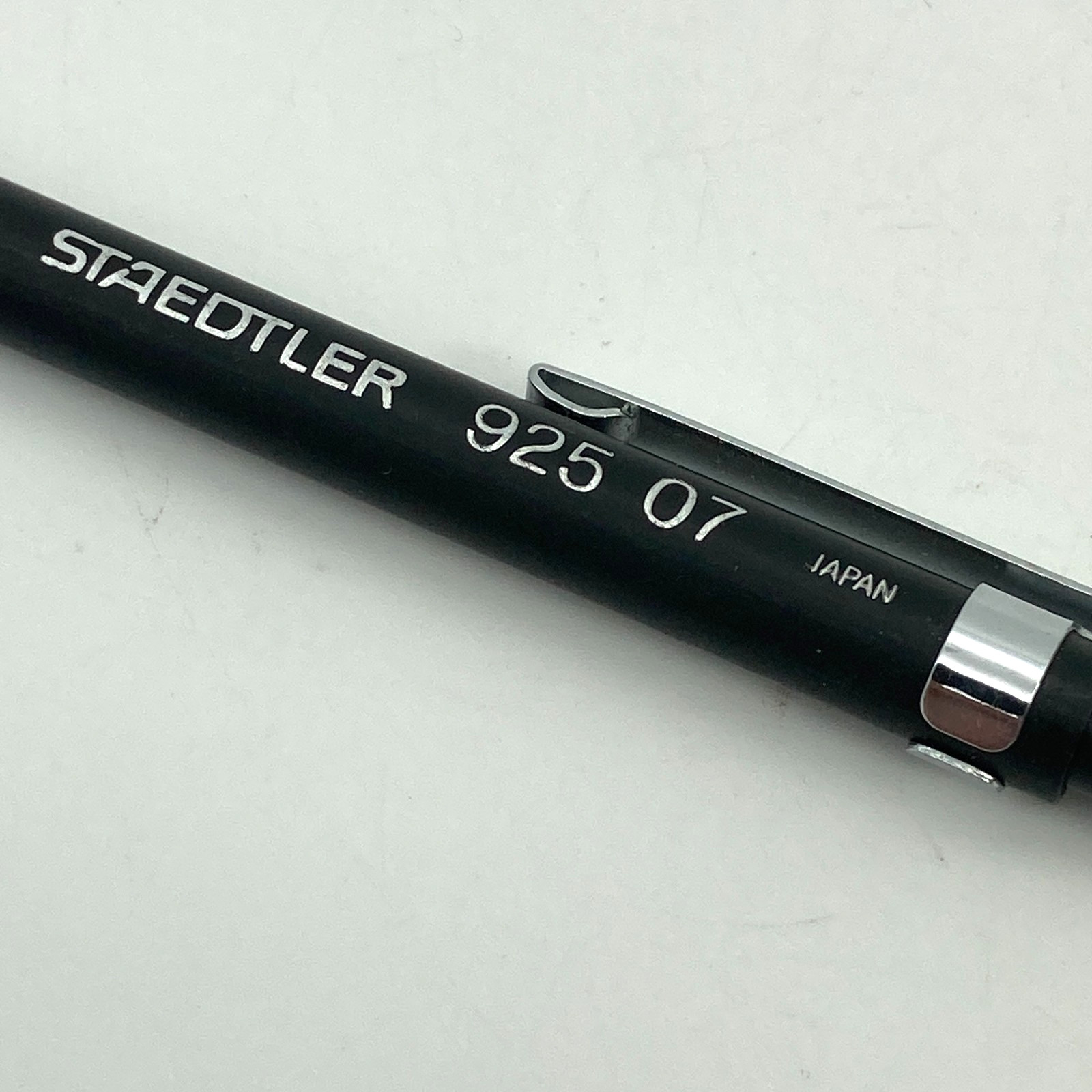 Staedtler Mechanical Pencil 925 07 HB Drafting Discontinued Metal Grip Brass Tip