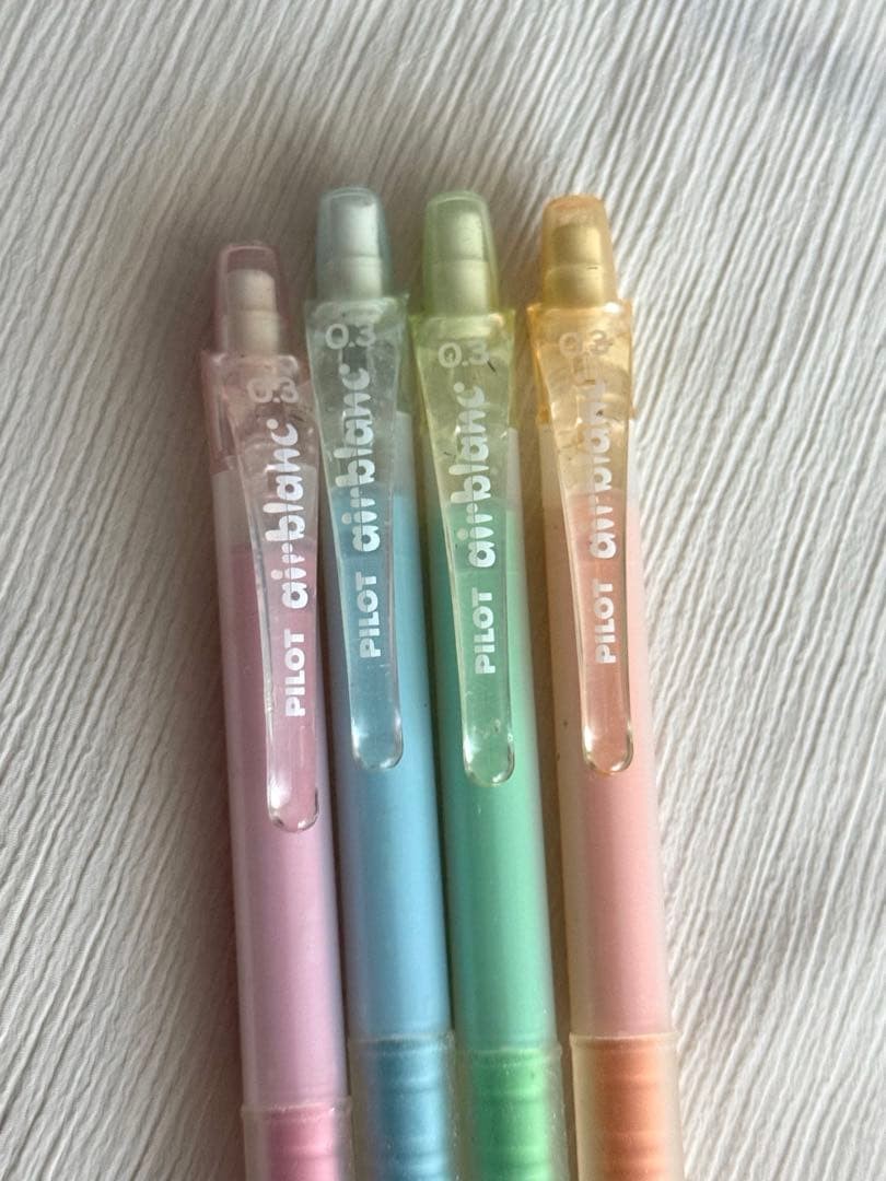 PILOT airblanc 0.3mm mechanical pencil set of 4