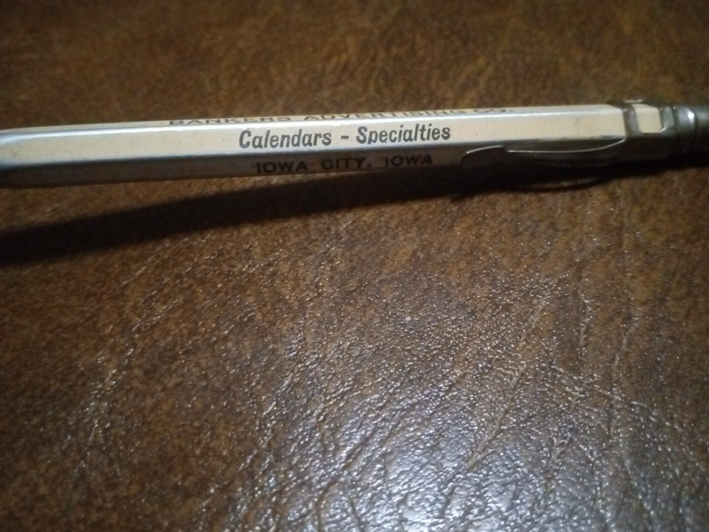 Vintage ADGIF Mechanical Pencil USA Advertising Works Great Nice Condition Rare