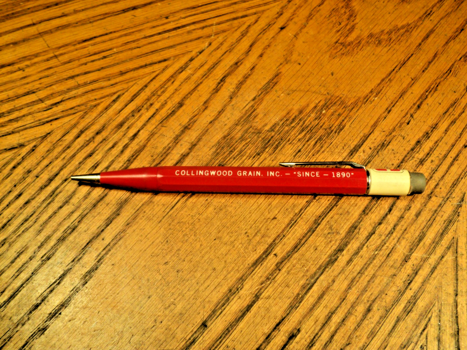 Vintage Autopoint Mechanical Pencil Collingwood Grain, Inc. 5-3/4″ Long