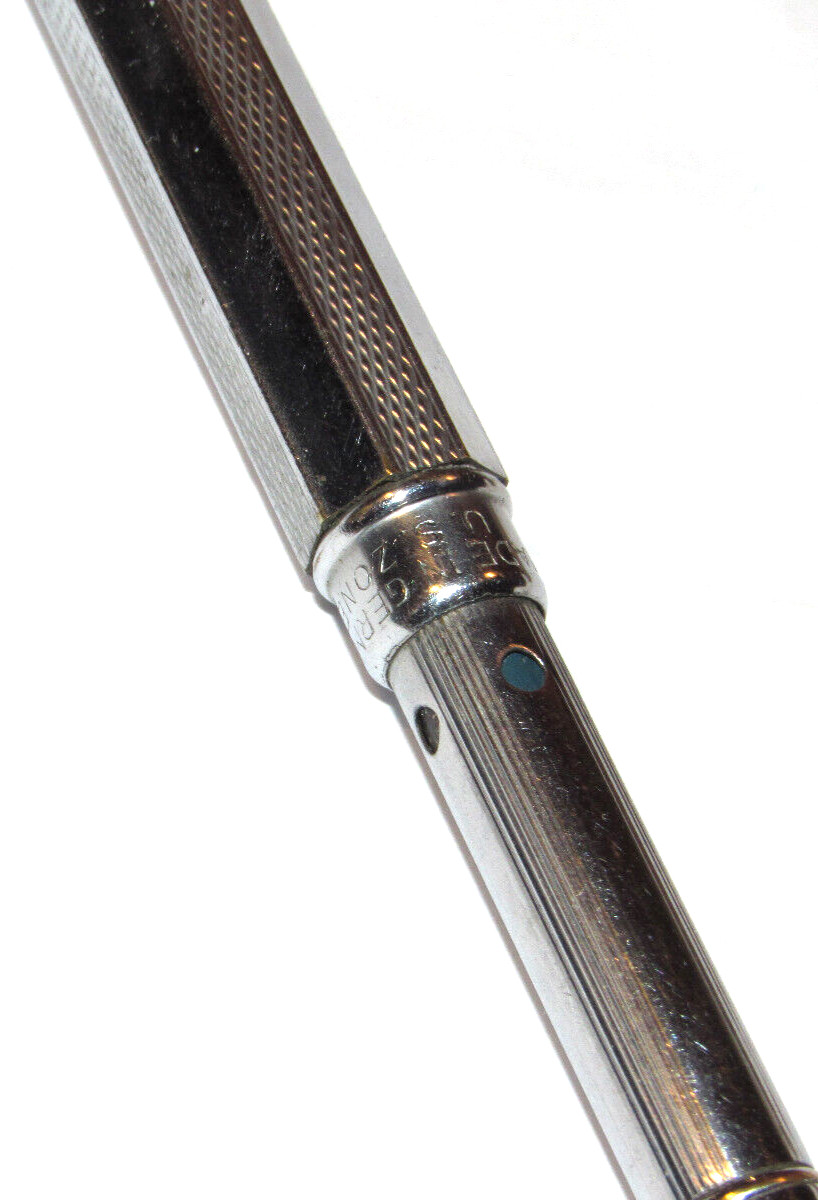 VTG 1940s DRAKE 4-COLOR MECHANICAL PENCIL! ALL METAL! MADE IN GERMANY-U.S. ZONE!