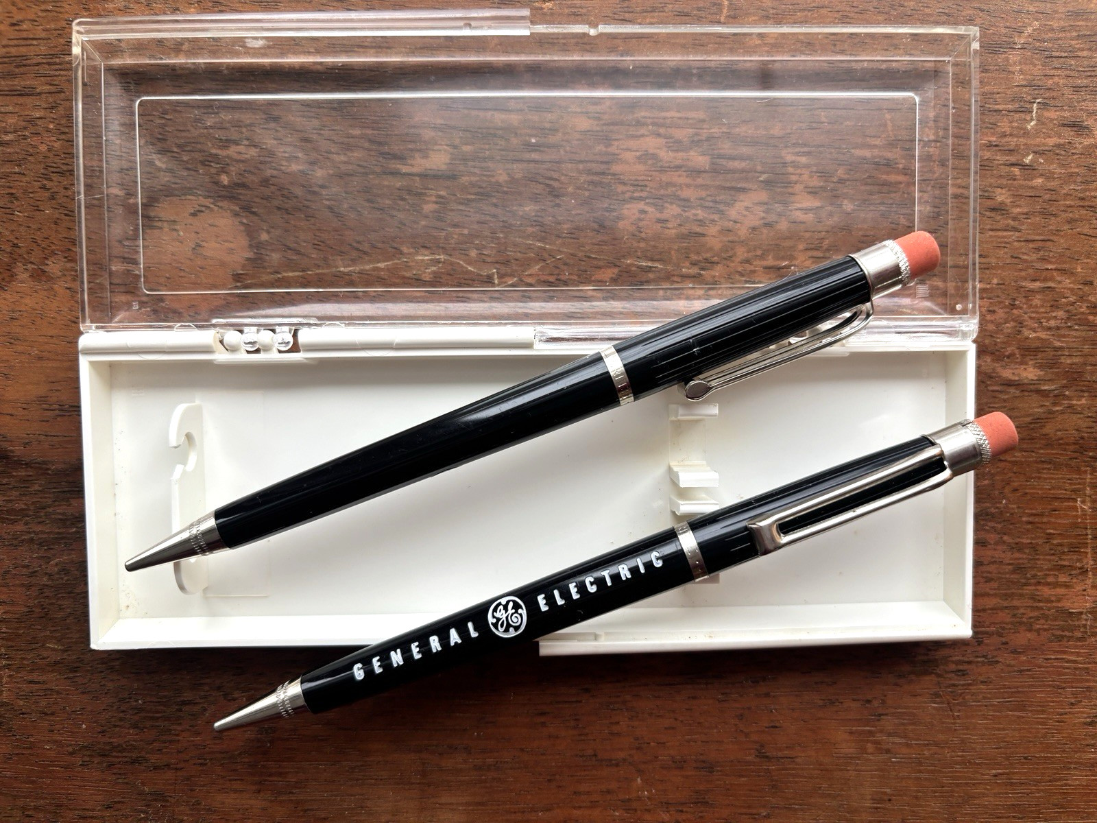 MCM GE General Electric All-Rite USA Mechanical Pencil Set – 1960s Vintage
