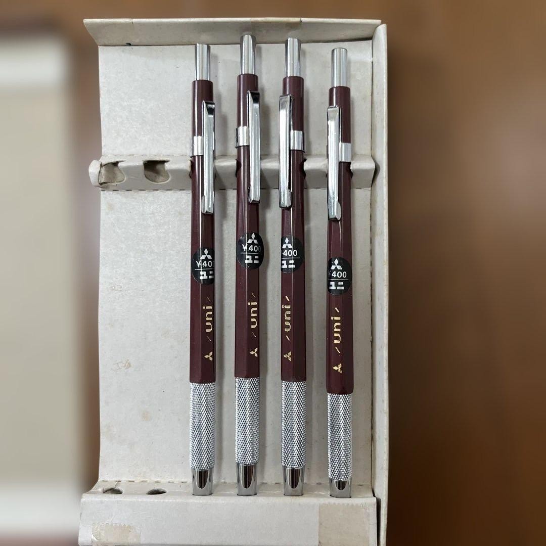 Mitsubishi Uni Holder 400 Vintage Drafting Lead Holder Lot of 4 Japan