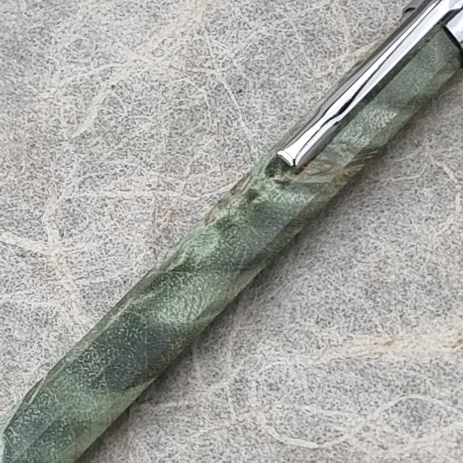 Hand Crafted Pentel P-205(0.5mm) Mechanical Pencil with Octagonal Wood Barrel
