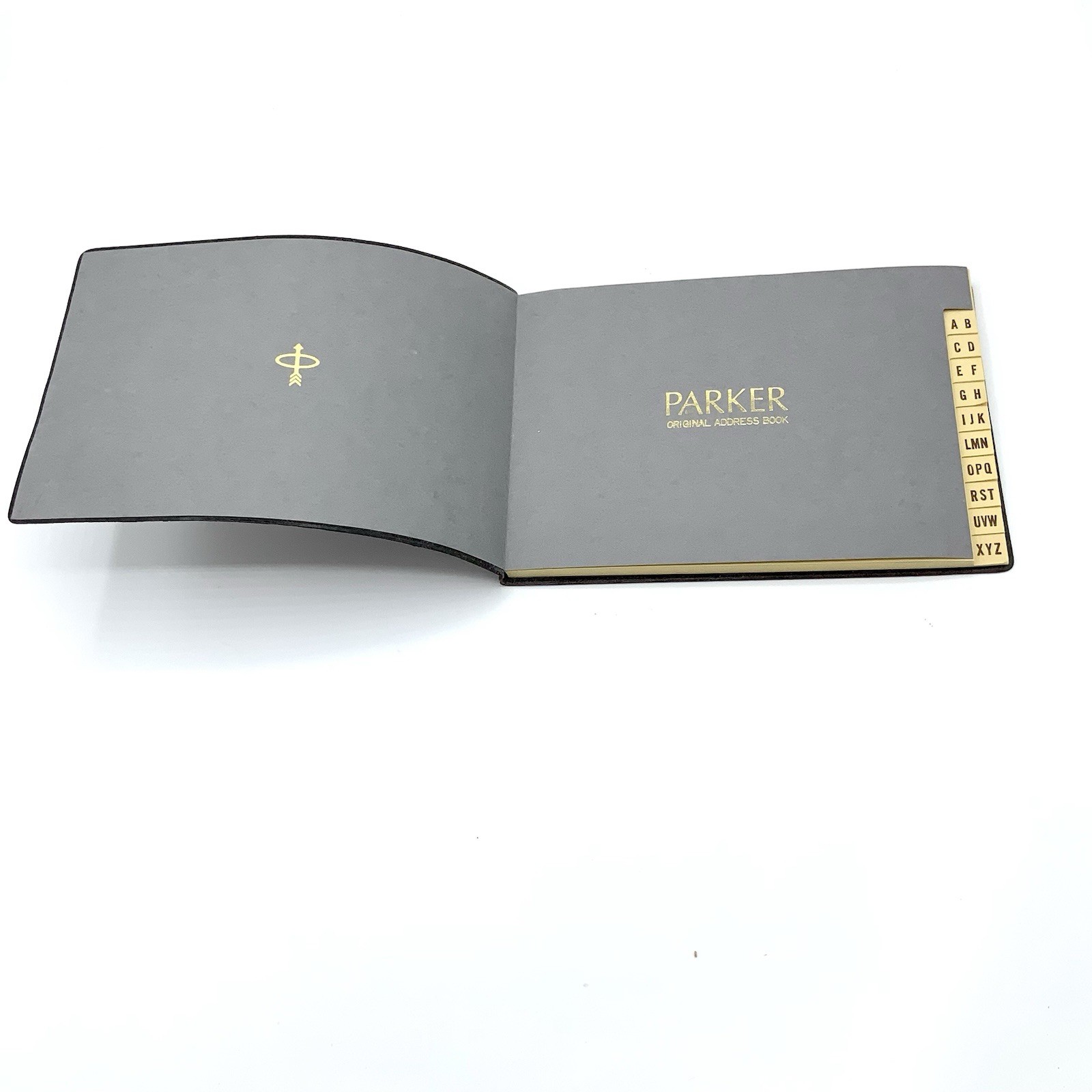 PARKER Arrow Flighter Pencil Chrome Barrel / Gold Trim Button Click Address Book