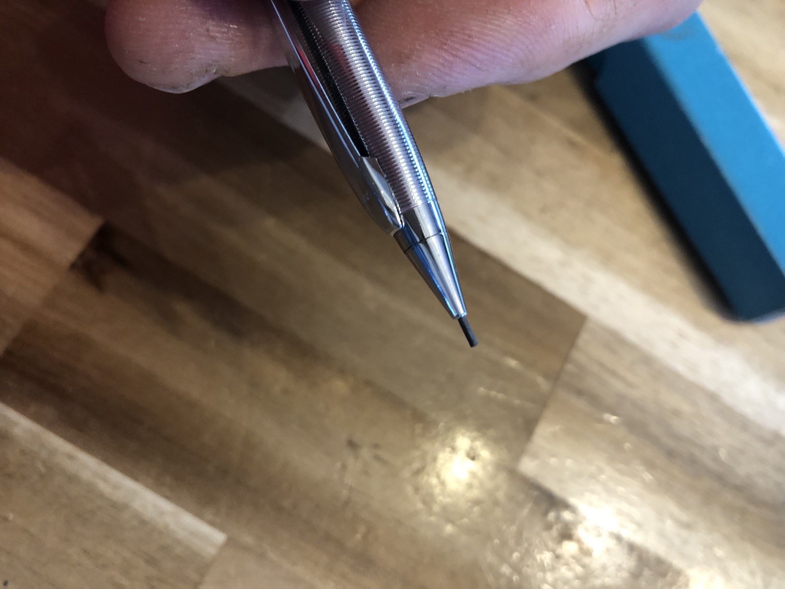 vintage GARLAND combination ballpoint pen and 0.9mm pencil USA 1978 Chrome W/box