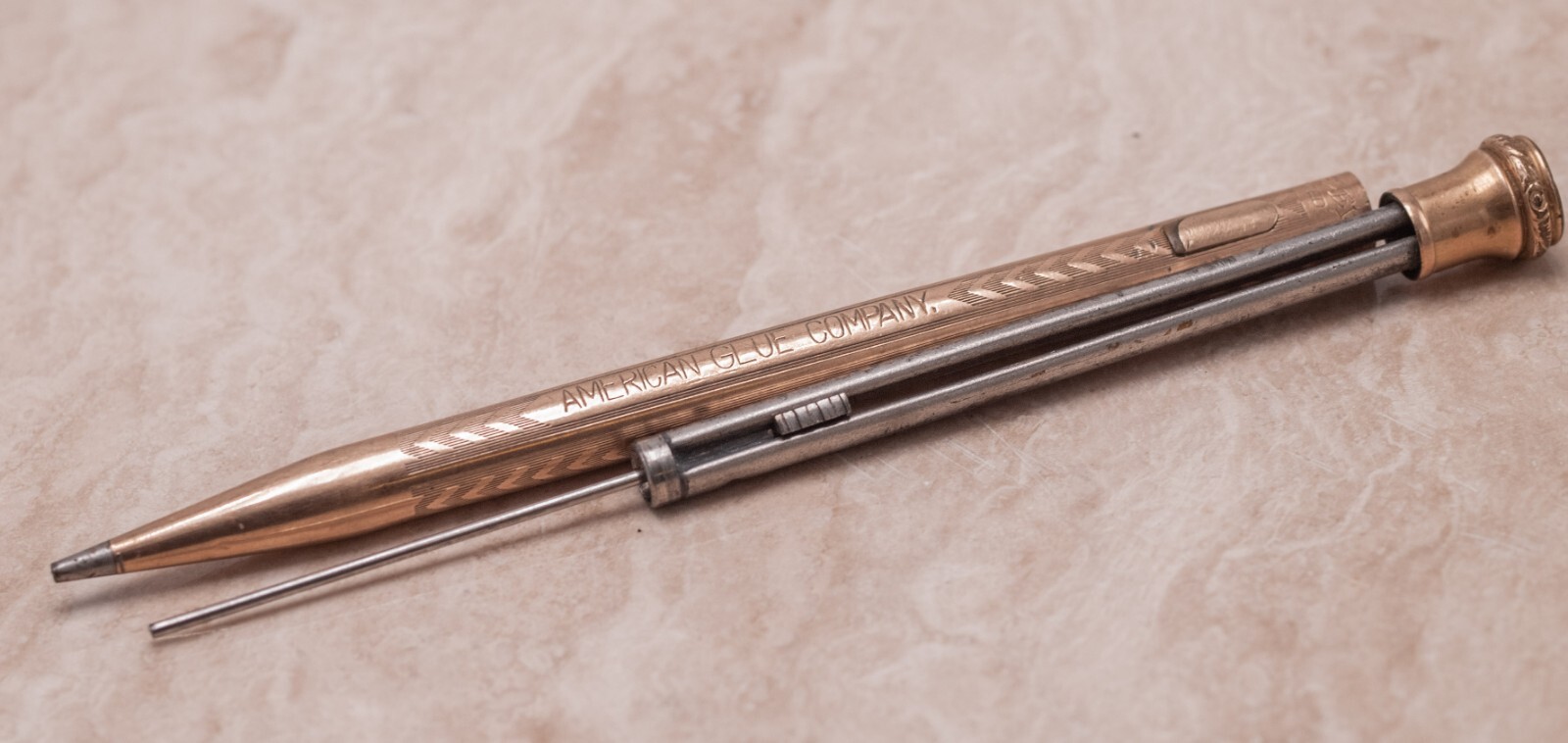 1920s American Glue Co. Advertising – Wahl Eversharp Twist GF Mechanical Pencil