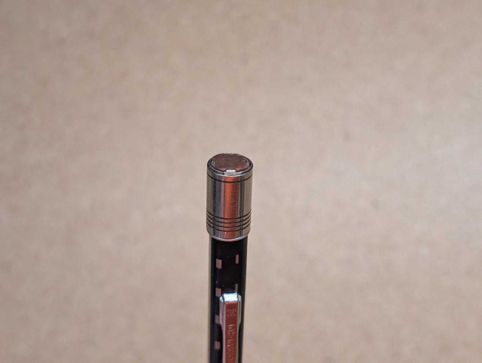 Wahl-Eversharp Square 4 Mechanical Pencil Twist Actuation Black White Squares
