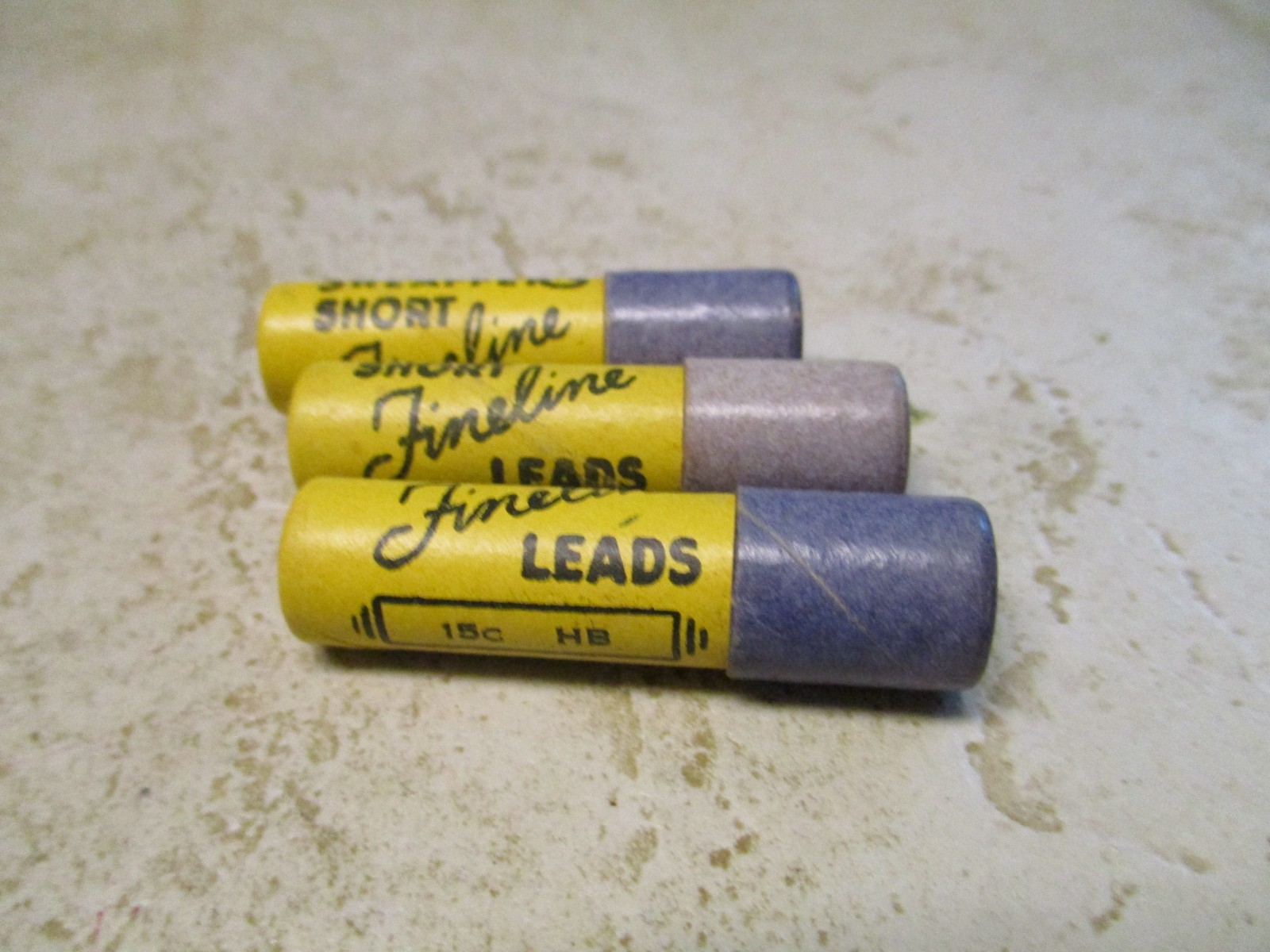 VTG Lot Sheaffers Super Smooth FIne line Leads 15c HB Lof of 3 HB 15C L19