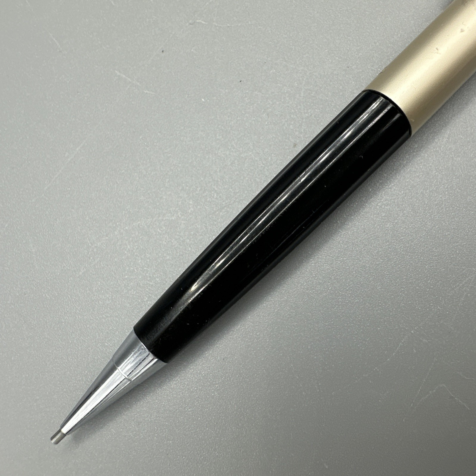 Vintage Pentel 5 Mechanical Pencil Brushed Stainless Steel Japan