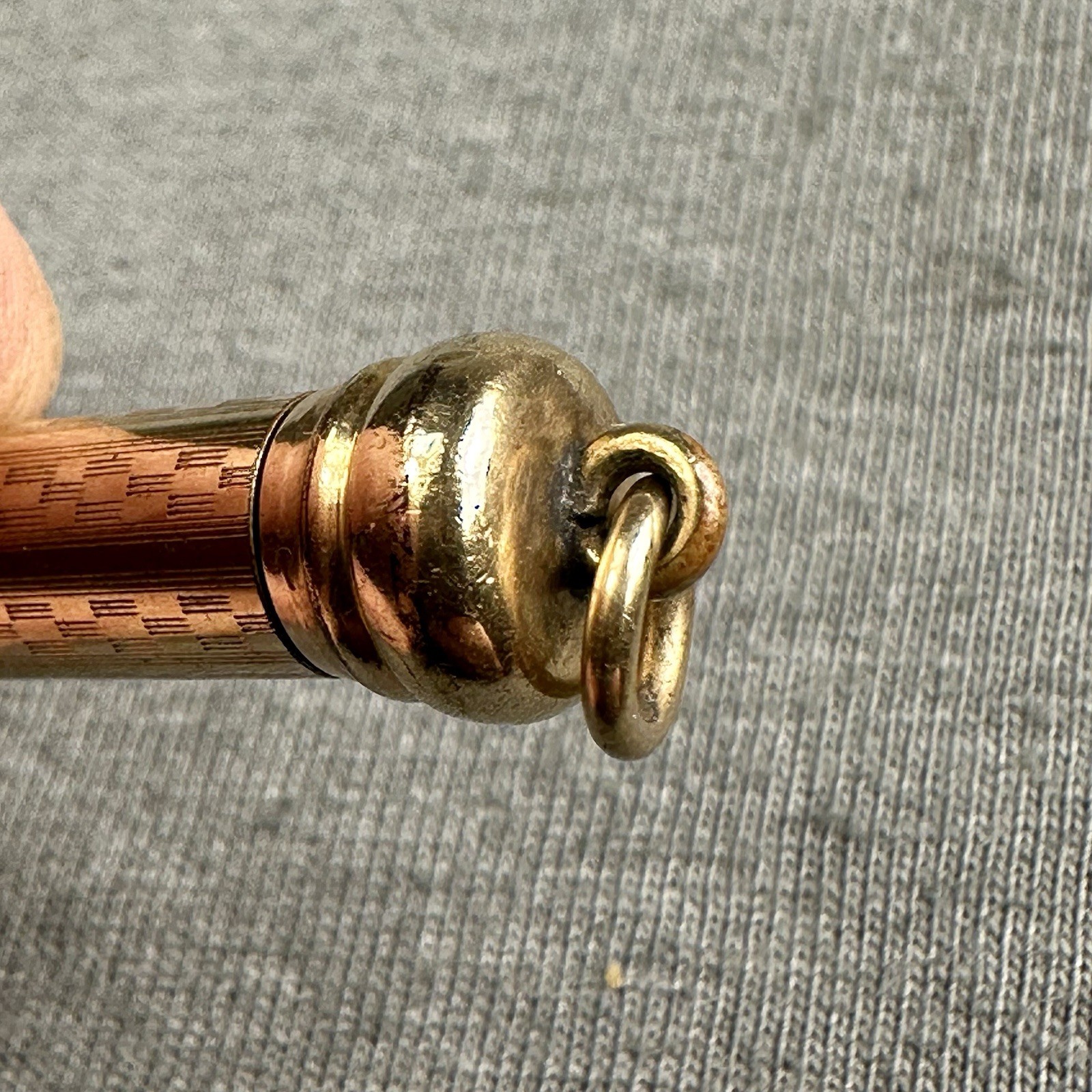 Mabie Todd Victorian Telescoping Magic Pencil MT Hallmark Gold Filled, Works