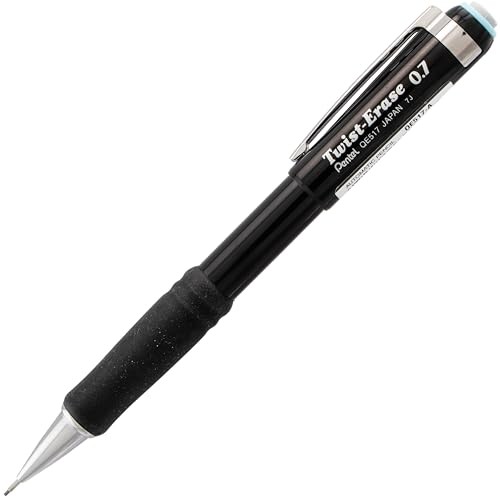 Twist-Erase III Mechanical Pencil, (0.5mm), Fine Line, Black 0.5mm Millimeters