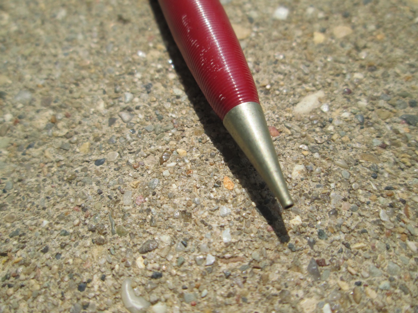 Fineline Brand Burgundy Dark Red Mechanical Pencil Vintage As-Is