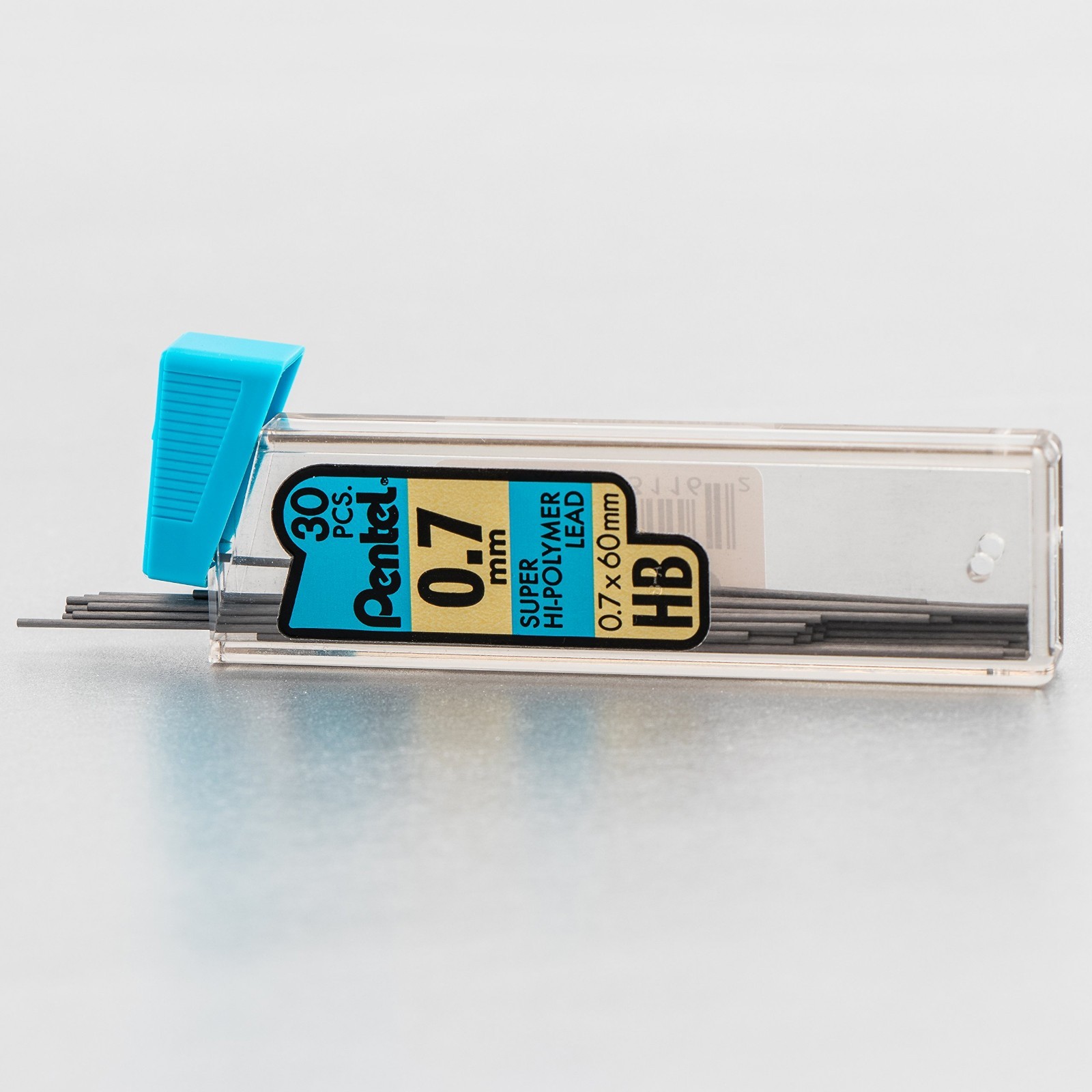 0.7mm HB Mechanical Pencil Lead Refill – 360 Pieces, Medium, Super Hi-Polymer