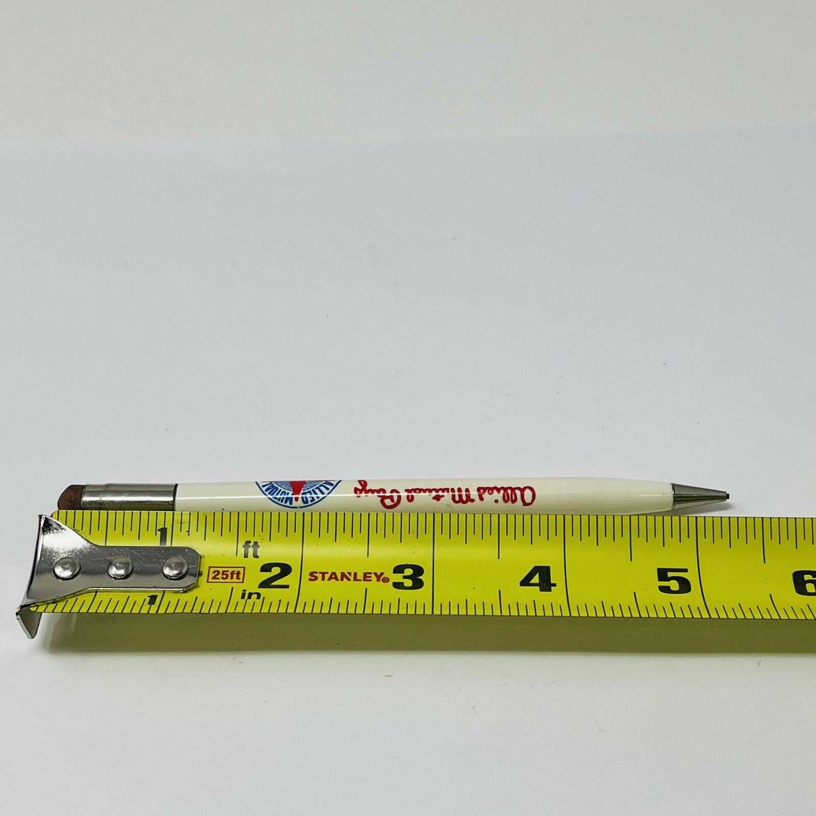 W.C. Harvey Insurance Britt Iowa Scripto Advertising Promo Mechanical Pencil