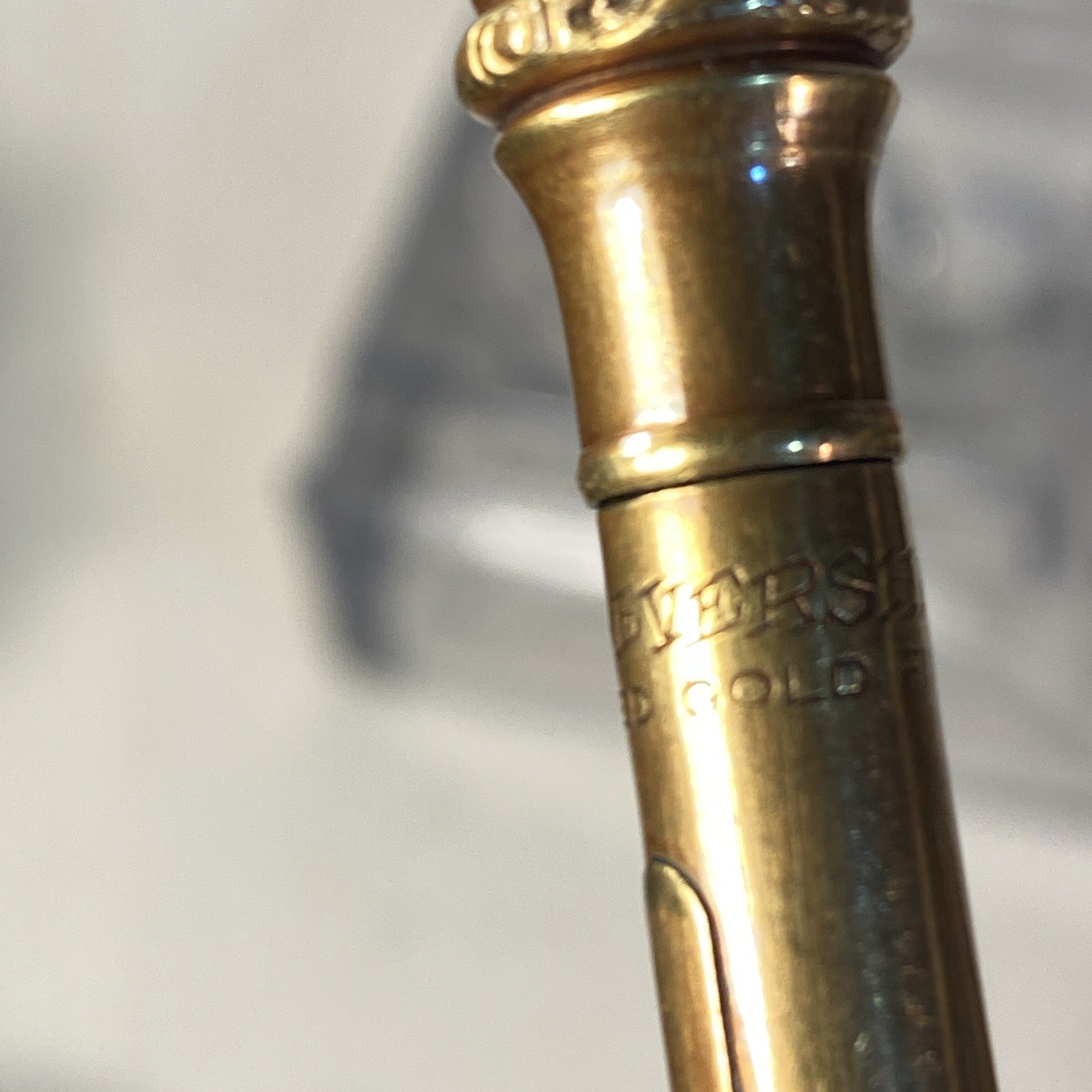 Antique Wahl Eversharp Co. Gold Filled Art Deco Mechanical Pencil 5.25″