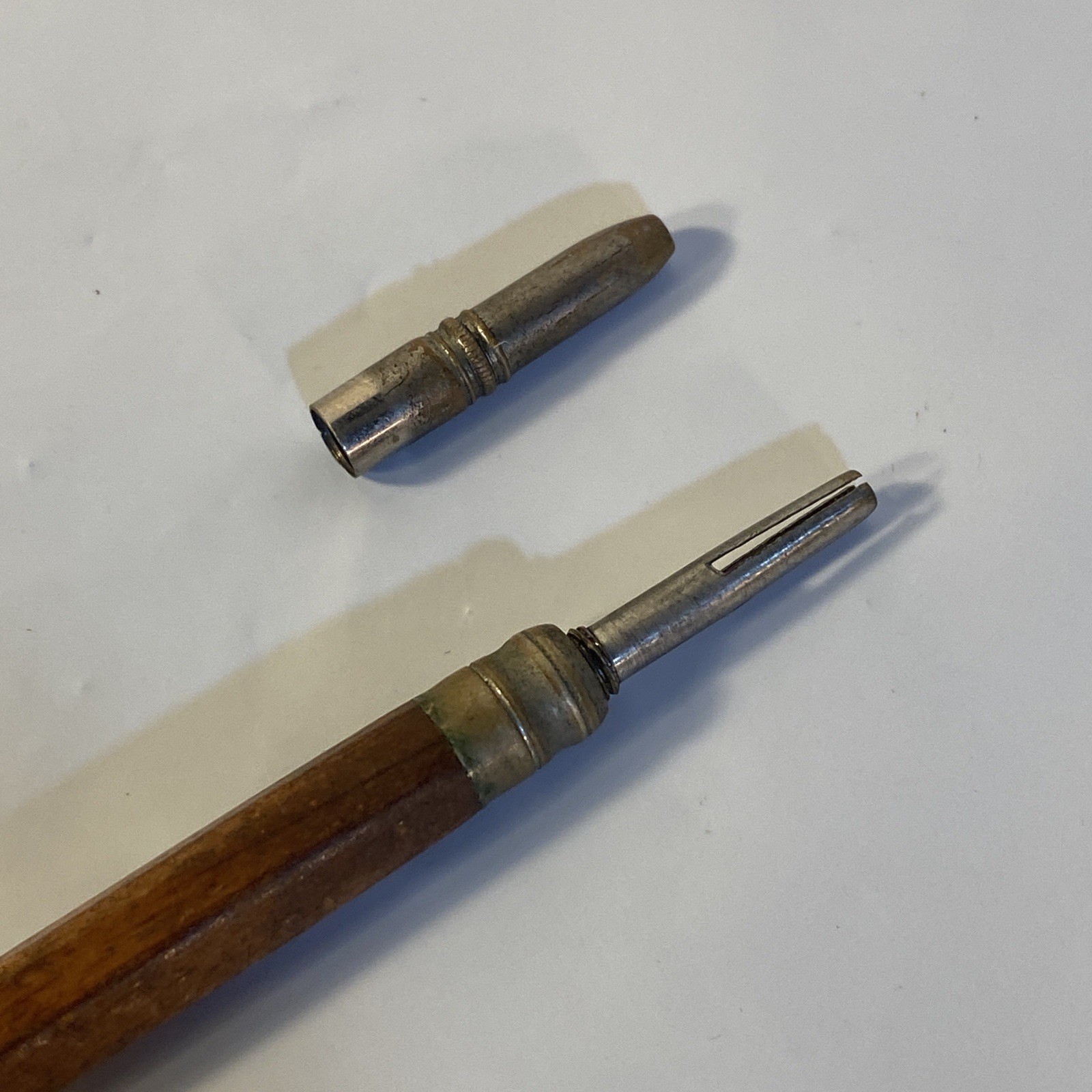 Antique A.W. Faber Wood Mechanical Pencil