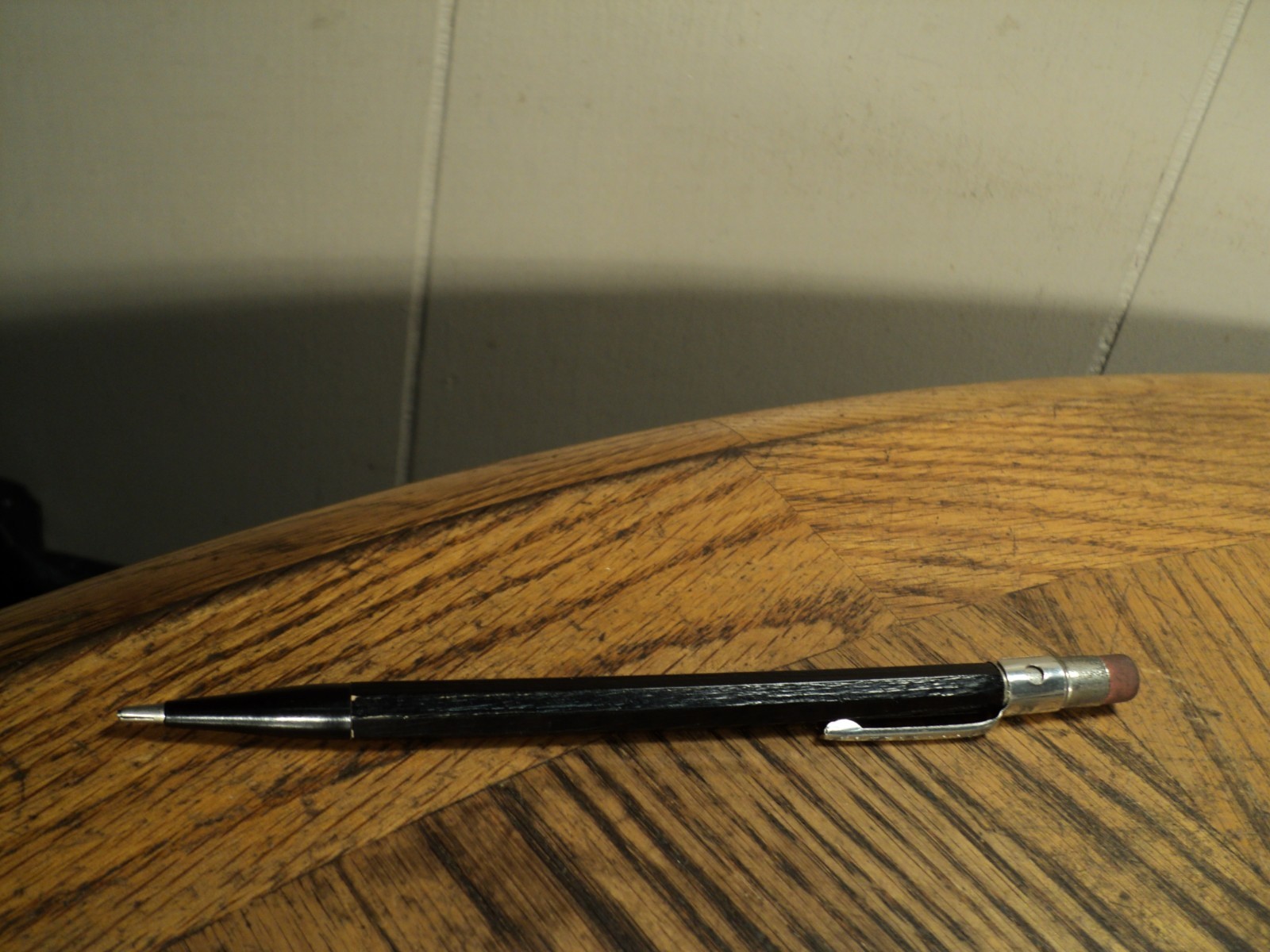 Vintage Wood Shaft Mechanical Pencil Midland Mutual Fire Ins Co Newton Kansas