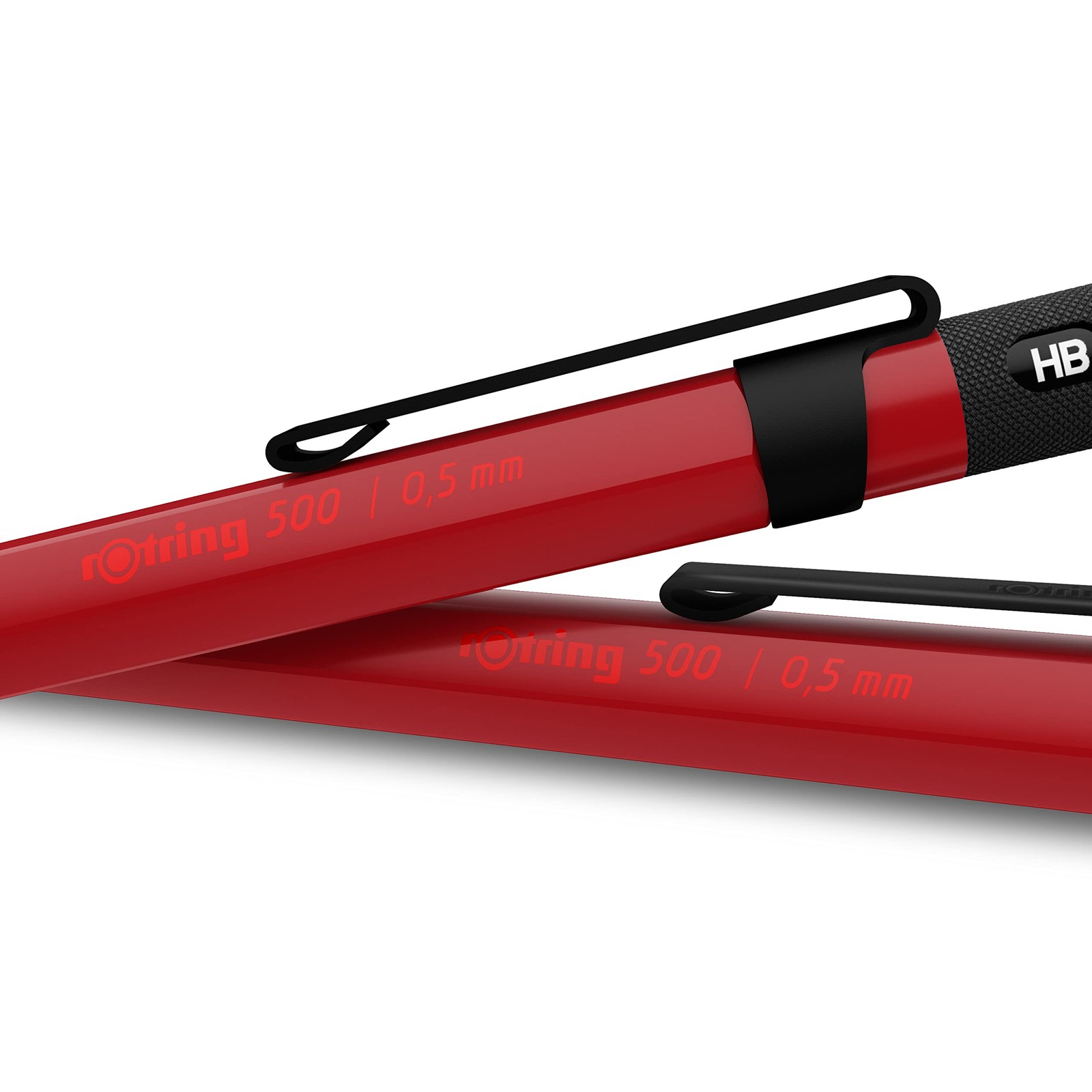 500 Mechanical Pencil 0.5mm Red Barrel for Precision Technical Drawing