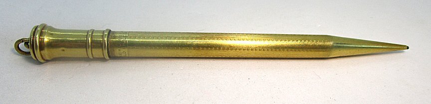 Vintage PARKER Gold Filled Mechanical Pencil Pendant 18.0 grams