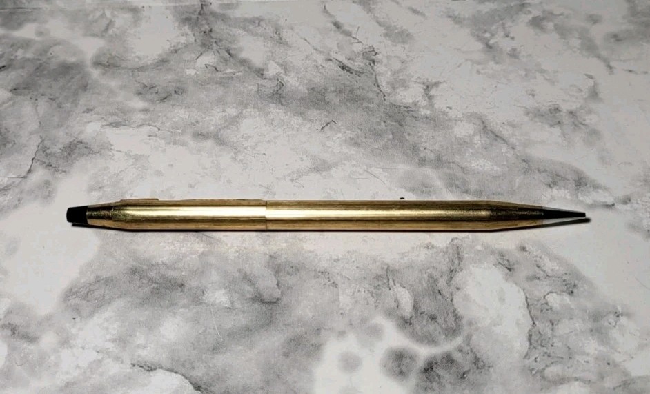 Vintage 10k Gold Filled Mechanical Pencil Home Office No Box Works Estate Find