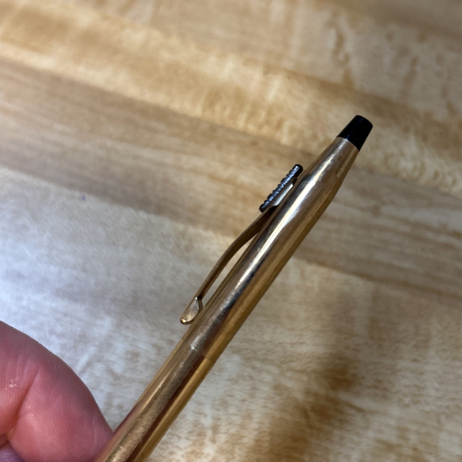 VTG Cross 10k Gold Filled Mechanical Pencil Twist Electroplated Siemens Logo Wks