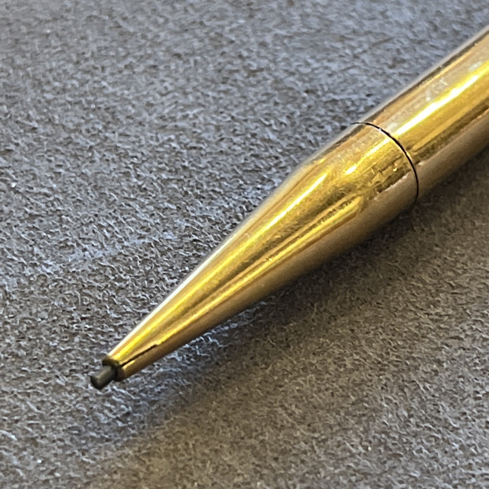 Gold Filled 1930 Mabie Todd Fyne Poynt Propelling Mechanical Pencil (P168)