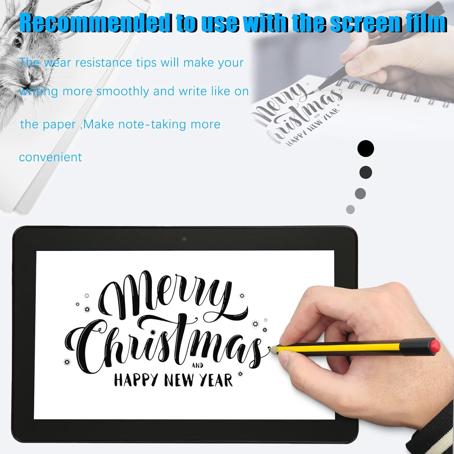 No Worn Out Fine Replacement Pencil Nibs Compatible with STAEDTLER Noris Digital