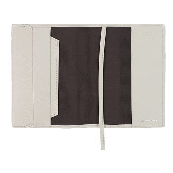 Itoya Color Chart: Genuine Leather Book Cover 81 Shell White Standard