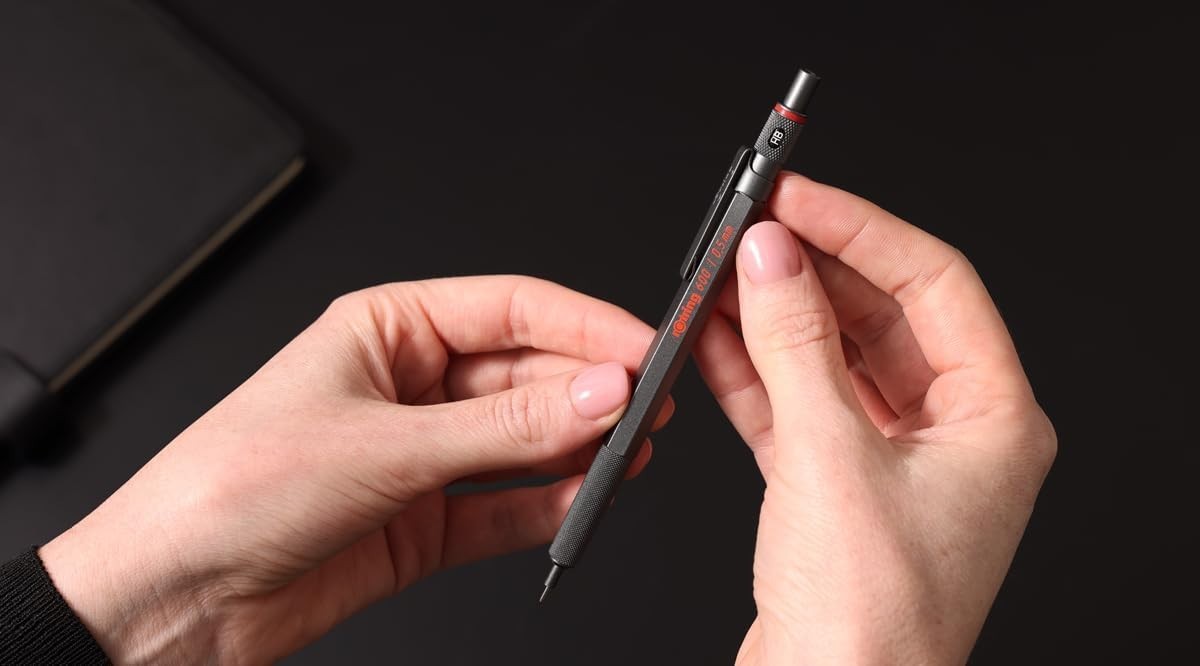 Rotring 600 Mechanical Pencil 0.5 mm Dark stone 2204409 ,4895151561953