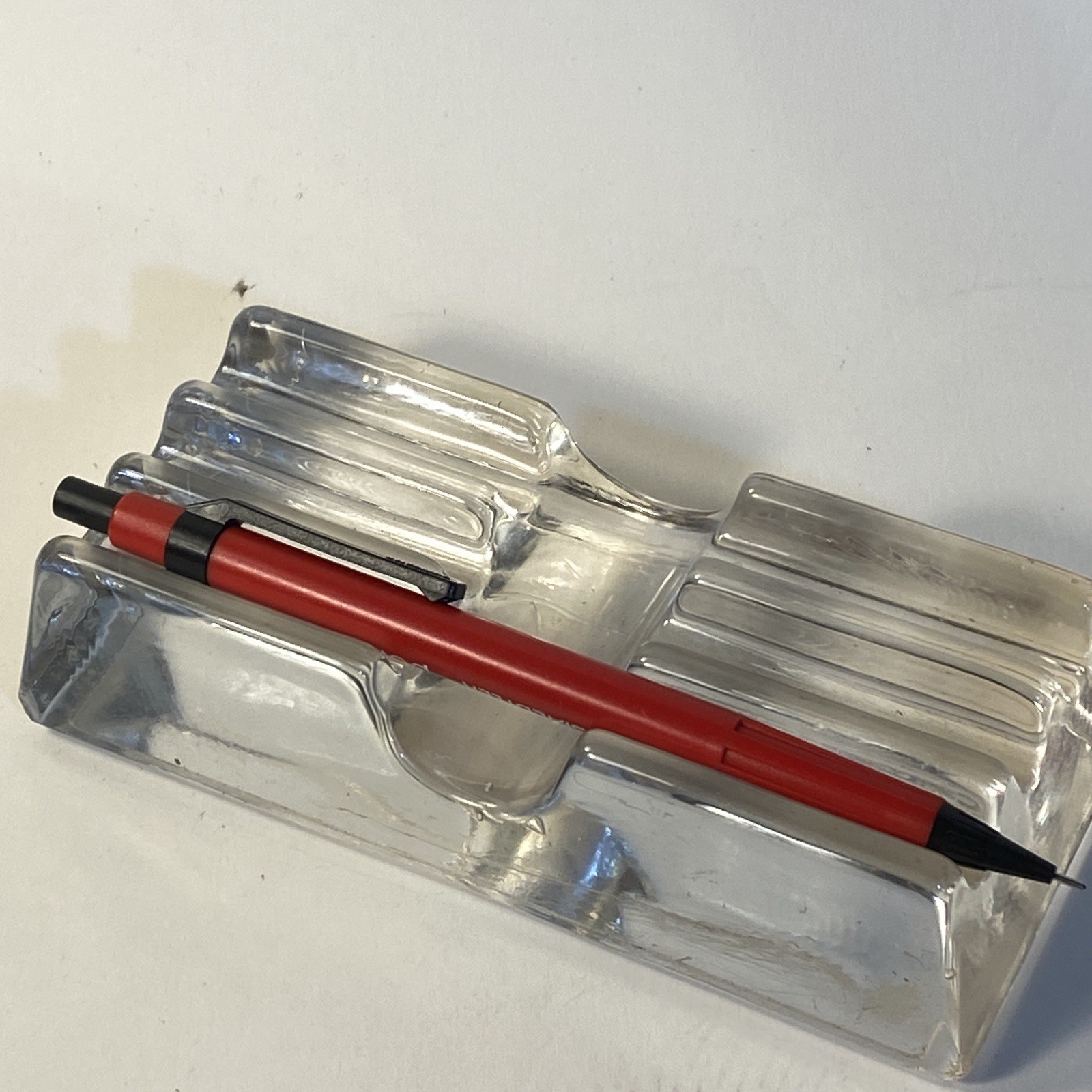 Staedtler Polo 0.5 Micro Mechanical Pencil Red & Black Made In Germany Vintage