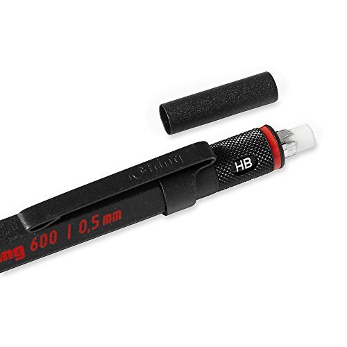 rOtring 600 0.5mm Black Barrel Mechanical Pencil (1904443) From Japan