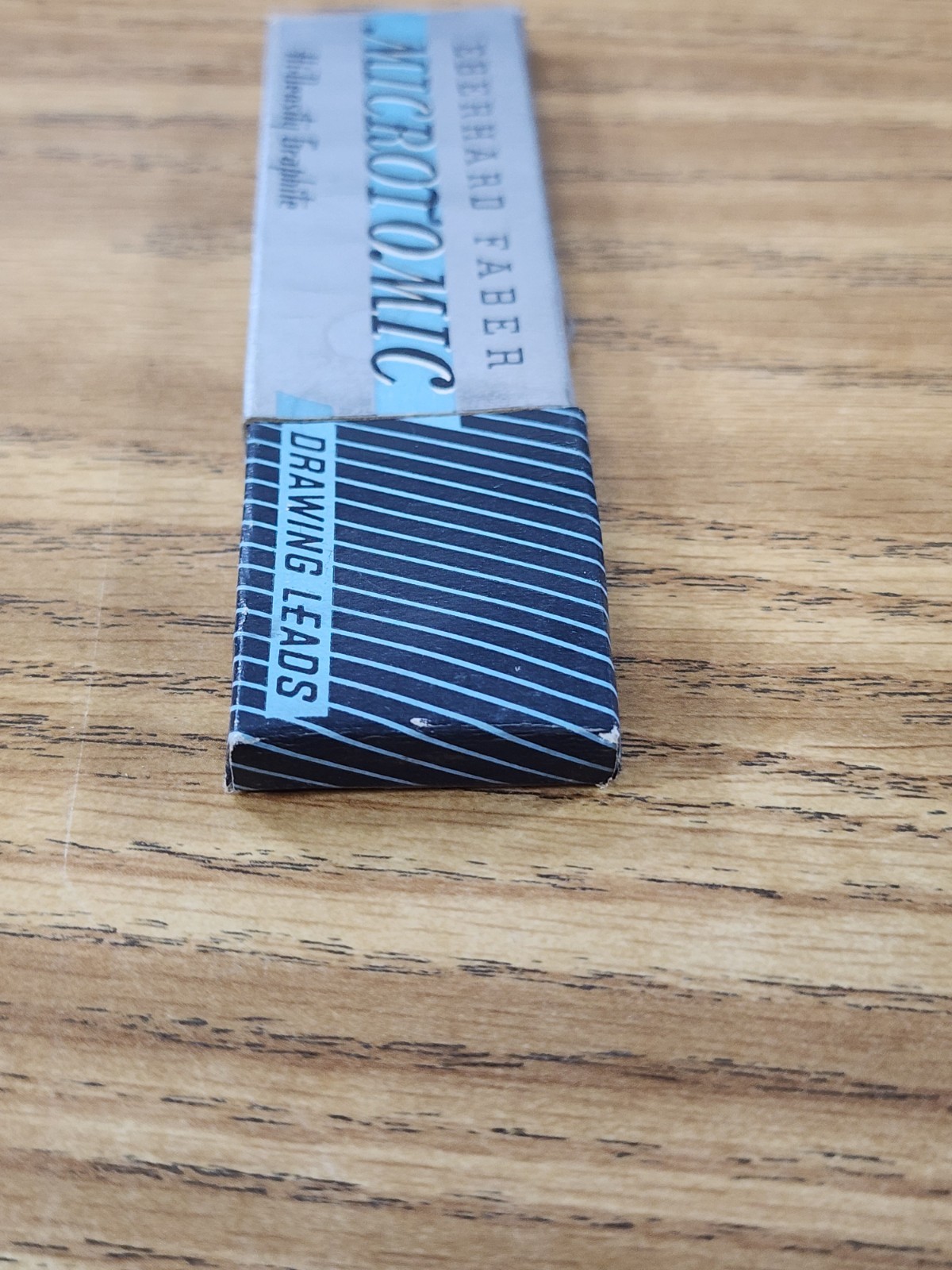 Vintage Eberhard Faber Microtomic 6100 9H 2mm Mechanical Artist Pencil 6pk Lead
