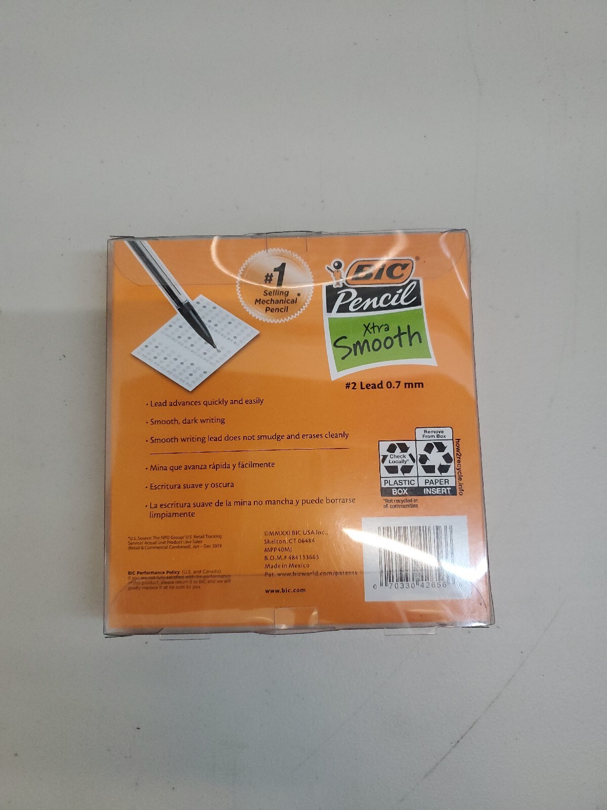 Xtra-Smooth Mechanical Pencils with Erasers Medium Point (0.7Mm) Bulk Mechanic