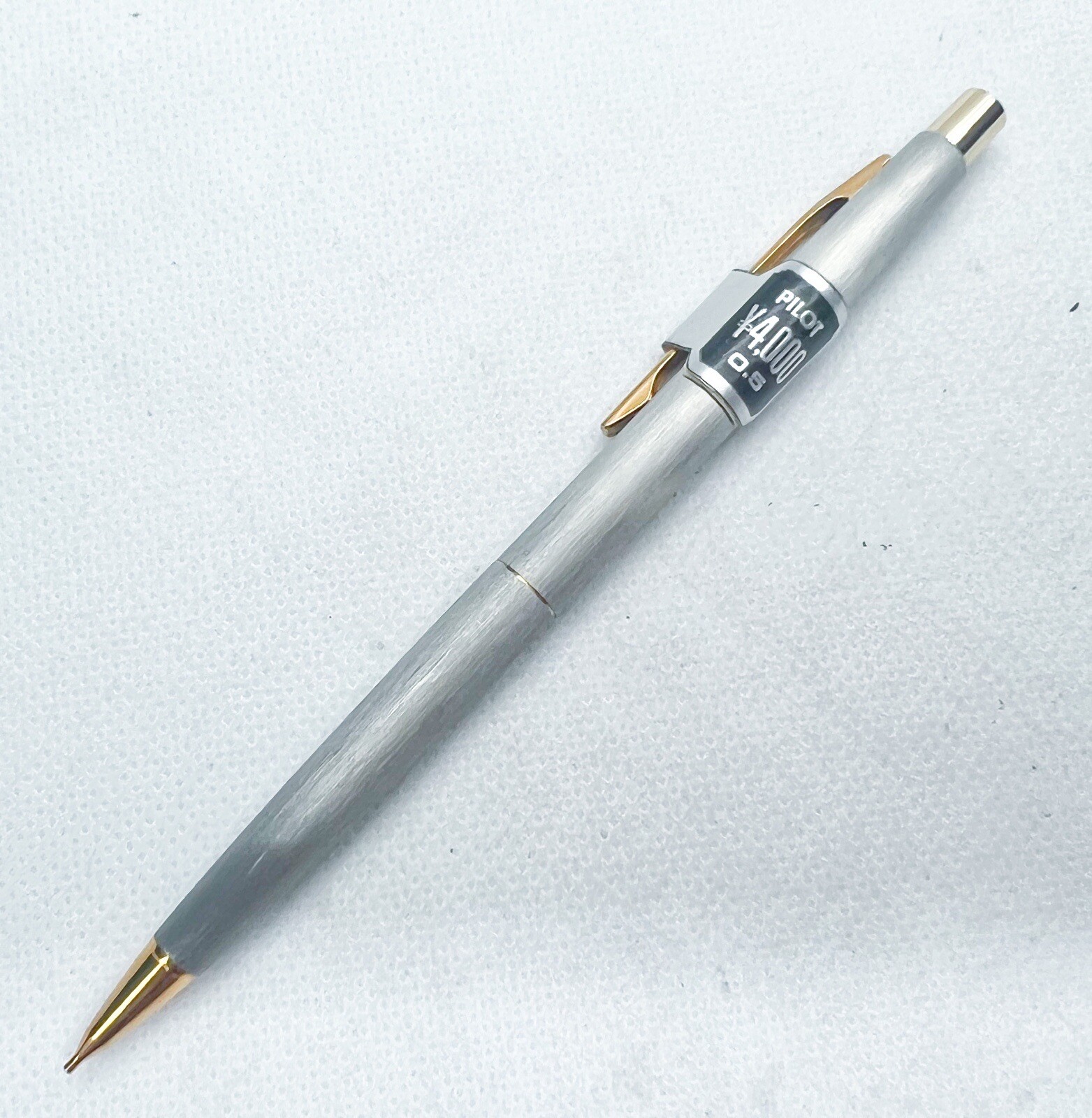 NOS rare Pilot metal Mechanical Pencil 0.5mm with price tag Fully Functional
