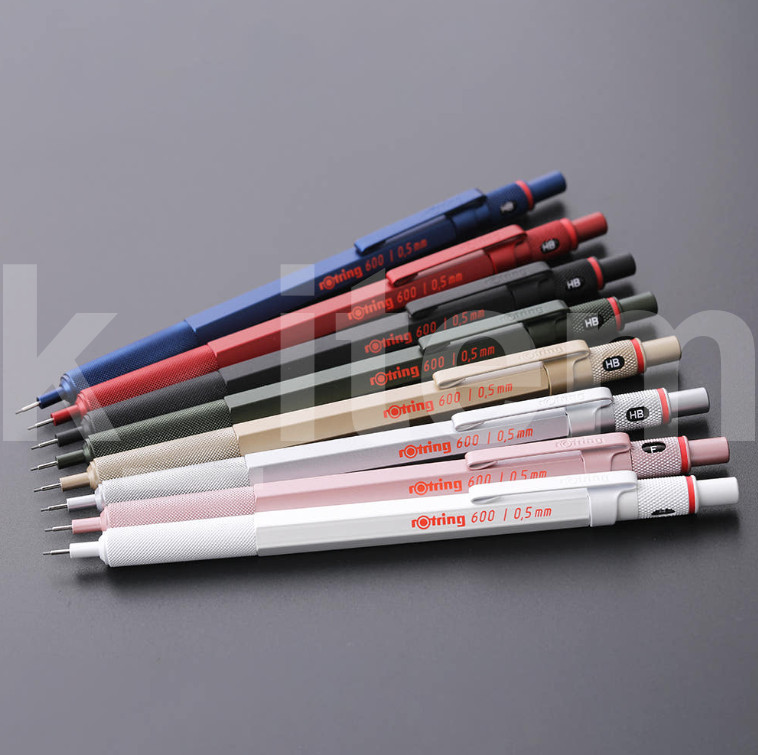 rOtring 600 Mechanical Pencil 0.5mm Limited Edition (Mint, White) / Tracking