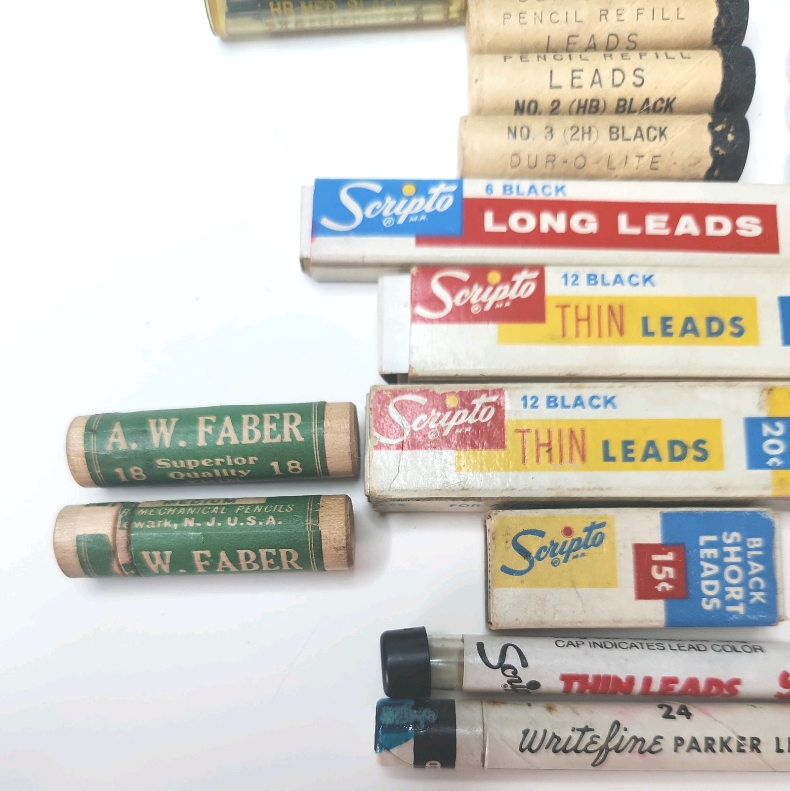LARGE LOT VINTAGE PENCIL LEAD MECHANICAL