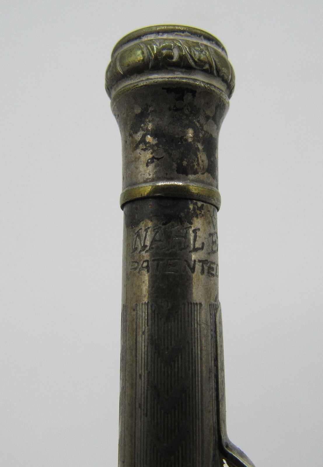 Vintage silverplated Wahl Eversharp mechanical pencil 5.25″