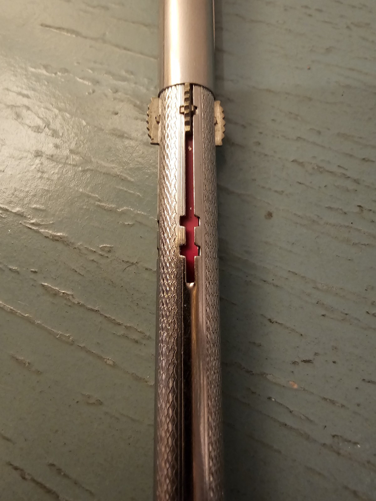 Vintage Norma 4 Color Mechanical Pencil W/Full Eraser-Exceptional